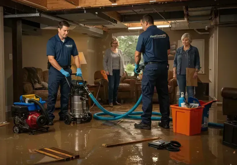 Basement Water Extraction and Removal Techniques process in East Patchogue, NY